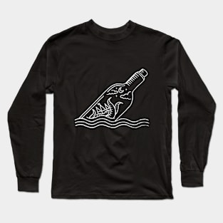 Kraken in a bottle Long Sleeve T-Shirt